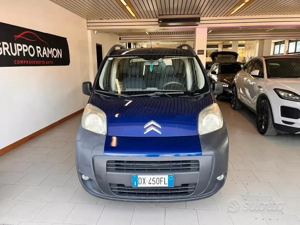 Usata Citroën Nemo 68 CV (50 kW) 2009 Blu/azzurro Monovolume