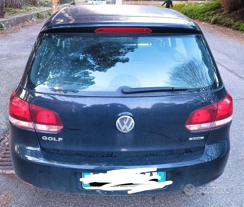 Usata VW Golf VI 2010 Nero Utilitaria