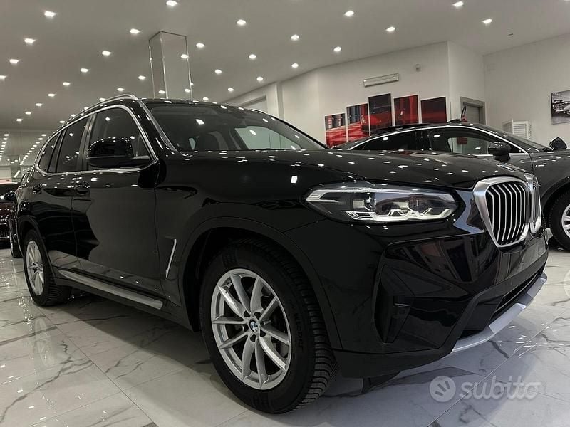 Usata BMW X3 xLine 150 CV (110 kW) 2021 Nero SUV