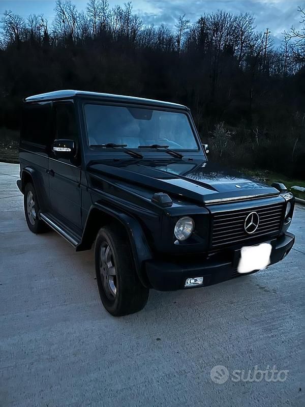 Usata Mercedes G270 156 CV (114 kW) 2005 Nero SUV