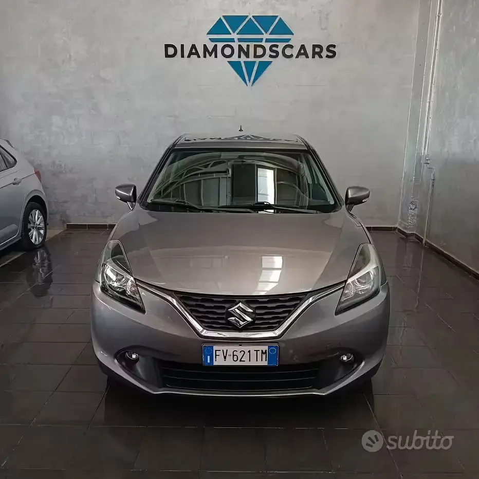 Usata Suzuki Baleno 90 CV (66 kW) 2019 Grigio Utilitaria