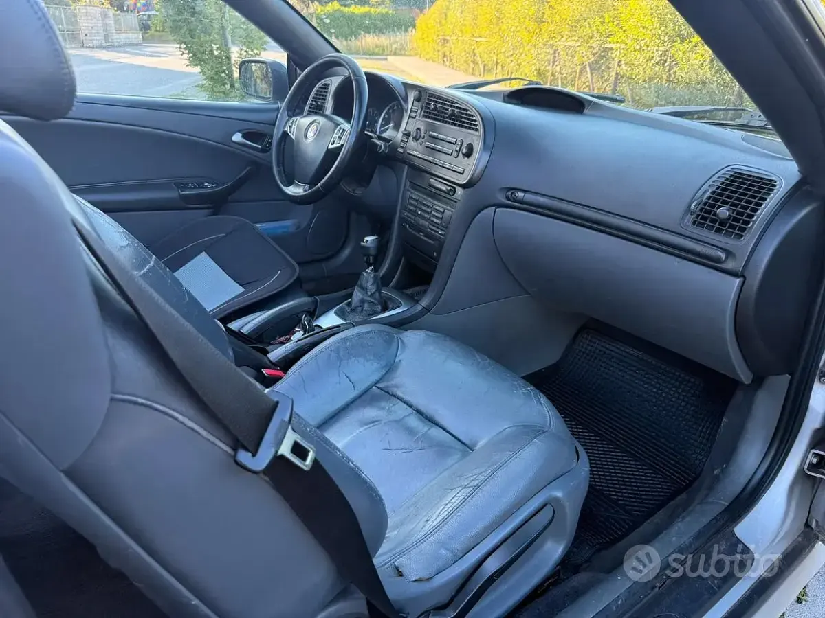 Usata Saab 9-3 2004 Grigio Cabrio