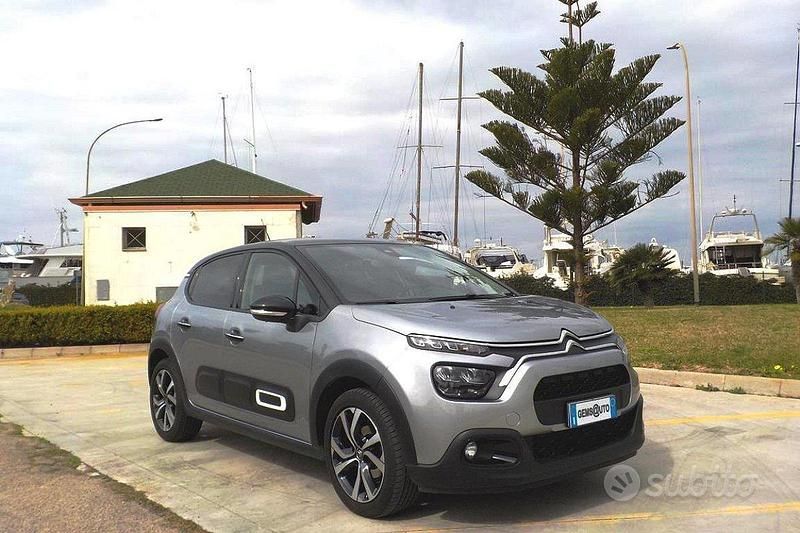 Usata Citroën C3 PureTech 110 CV (80 kW) 2022 Grigio Utilitaria