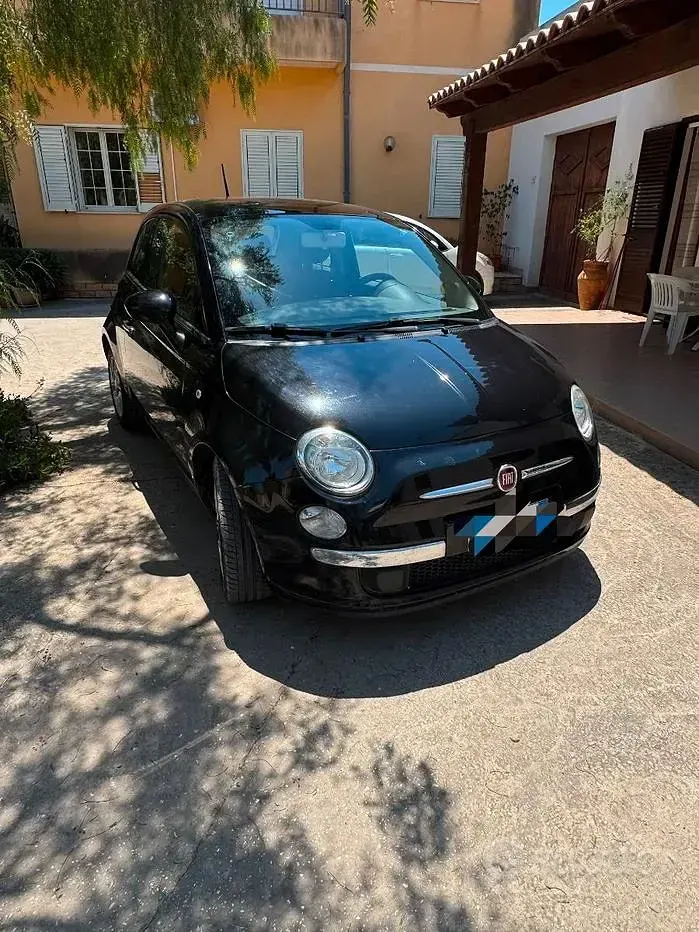 Usata Fiat 500 69 CV (50 kW) 2015 Nero Utilitaria