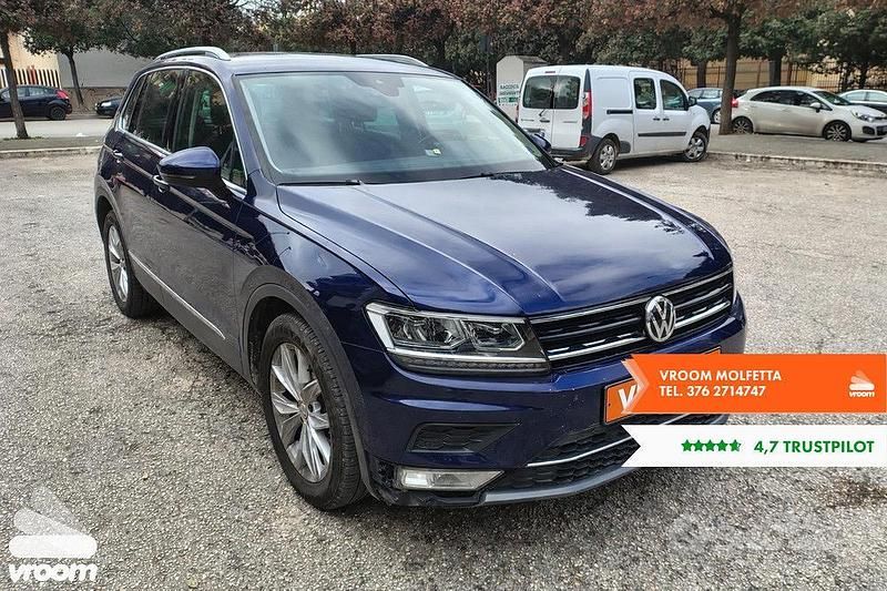 Usata VW Tiguan 150 CV (110 kW) 2017 Blu SUV