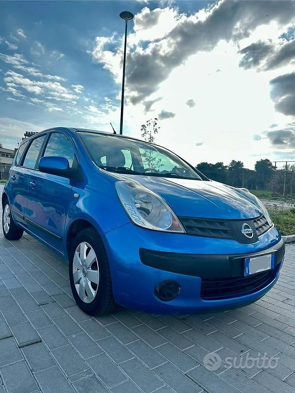 Usata Nissan Note 2007 Blu Utilitaria