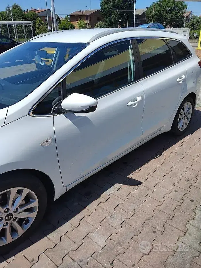 Usata Kia Ceed 100 CV (73 kW) 2016 Bianco Utilitaria