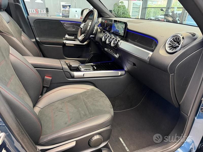 Usata Mercedes GLB200 AMG Line Premium 150 CV (110 kW) 2023 Blu/azzurro SUV