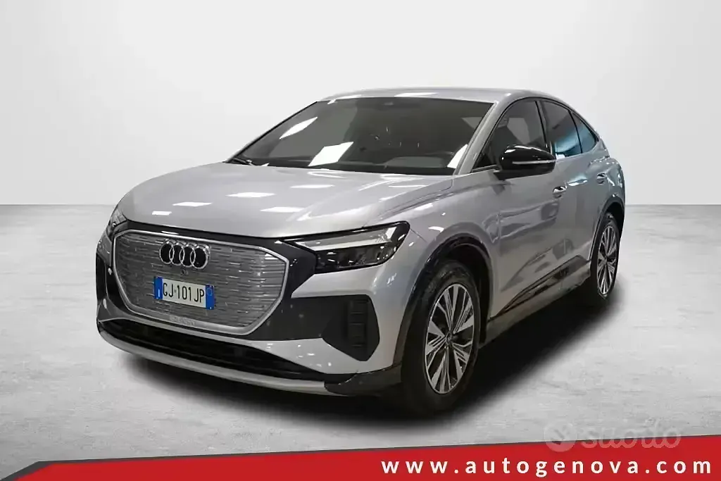 Usata Audi Q4 Sportback e-tron Advanced Plus 69 kW (95 CV) 2022 Grigio SUV