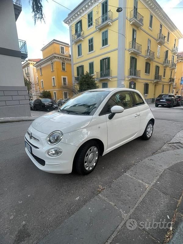 Usata Fiat 500 95 CV (69 kW) 2016 Bianco Utilitaria