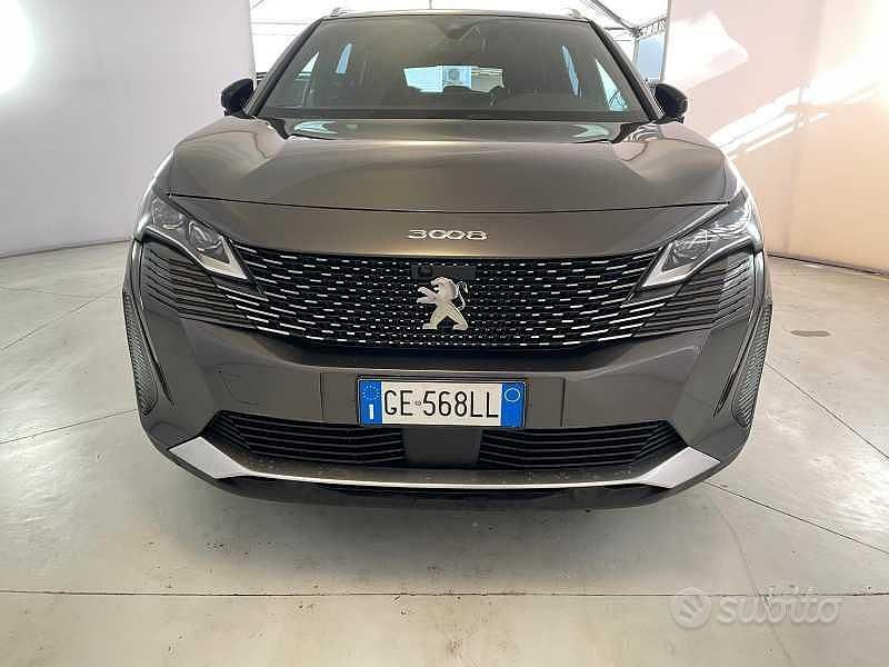 Usata Peugeot 3008 GT 131 CV (96 kW) 2021 Grigio SUV