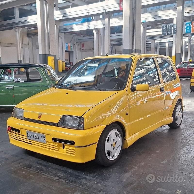 Usata Fiat Cinquecento 54 CV (39 kW) 1994 Giallo Utilitaria