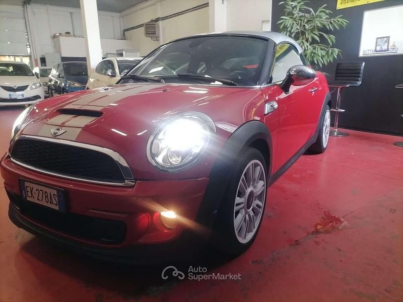 Usata Mini Cooper S Coupé 184 CV (135 kW) 2011 Rosso Coupé