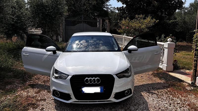 Usata Audi A1 90 CV (66 kW) 2013 Bianco Berlina