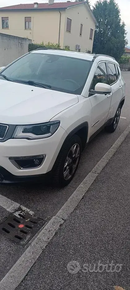 Usata Jeep Compass 140 CV (102 kW) 2018 Bianco SUV