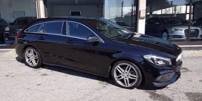Usata Mercedes CLA220 Shooting Brake Premium 177 CV (130 kW) 2016 Nero Station wagon