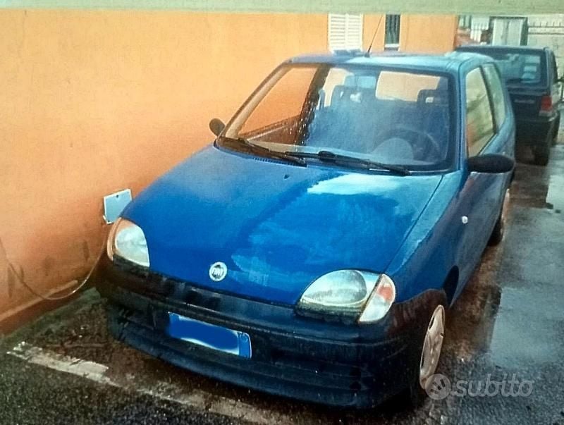 Blu Usata 2003 Fiat Seicento Utilitaria | 1500 € (Ottimo prezzo) - Immagine 1/4