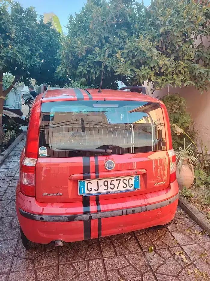 Usata Fiat Panda 54 CV (39 kW) 2022 Rosso Utilitaria