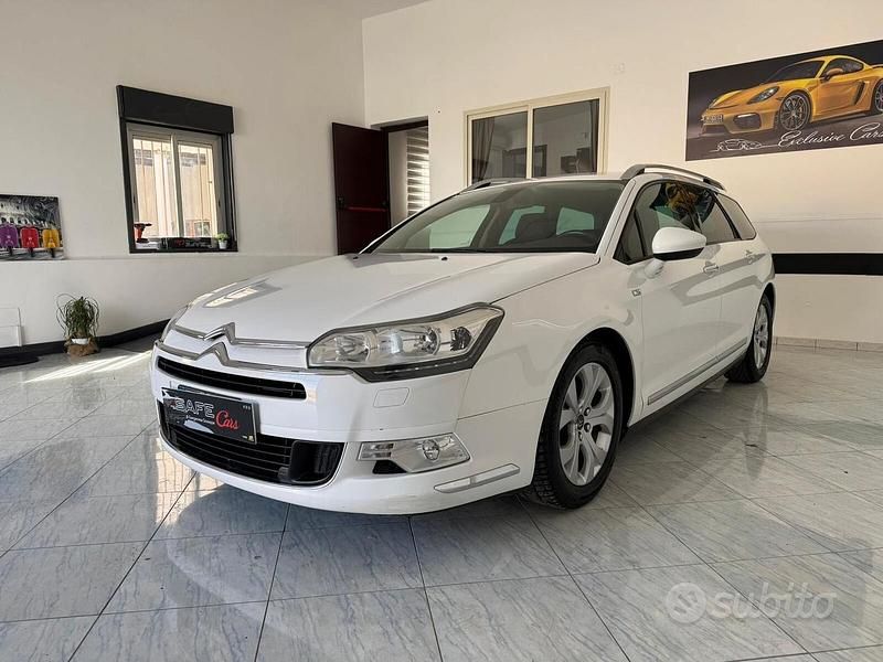 Usata Citroën C5 140 CV (102 kW) 2014 Bianco Station wagon