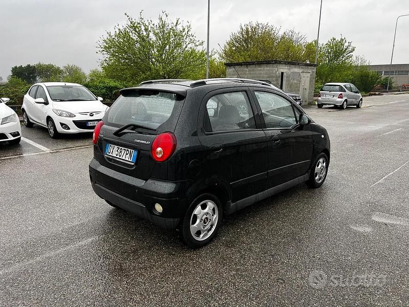 Usata Chevrolet Matiz SX 66 CV (48 kW) 2009 Nero Utilitaria