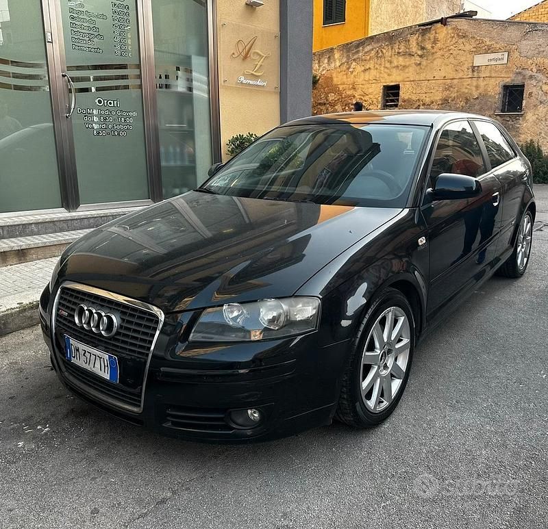 Usata Audi A3 Sport 155 CV (114 kW) 2008 Nero Berlina