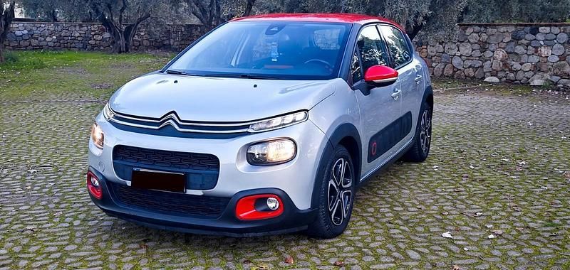 Usata Citroën C3 PureTech 82 CV (60 kW) 2018 Argento Utilitaria