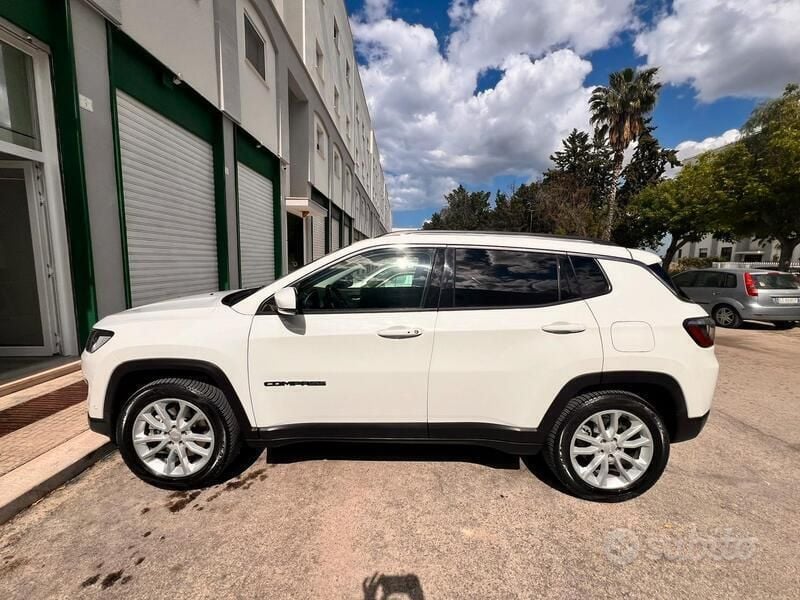 Bianco Usata 2021 Jeep Compass Limited SUV | 15.000 € (Super prezzo) - Immagine 1/4