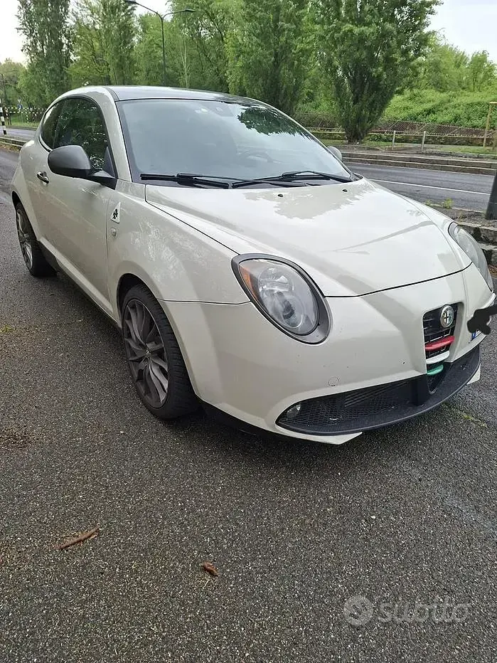 Usata Alfa Romeo MiTo Quadrifoglio 170 CV (125 kW) 2011 Bianco Utilitaria