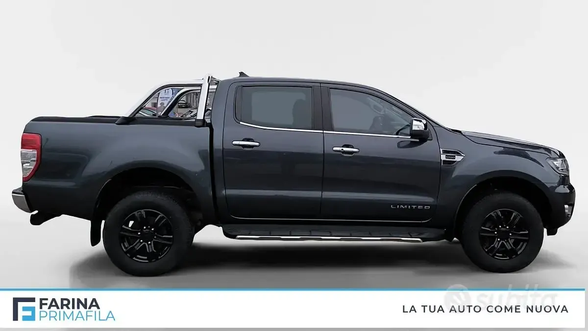Begagnad Ford Ranger Limited 170 HK (125 kW) 2019 Grå Pickup