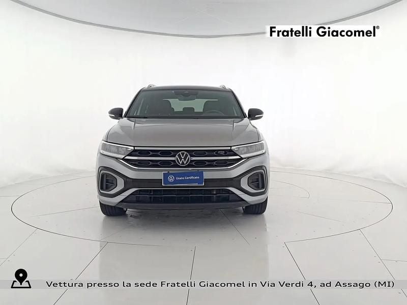 Usata VW T-Roc R-line 150 CV (110 kW) 2023 Pyrit silver metallizzato nero SUV