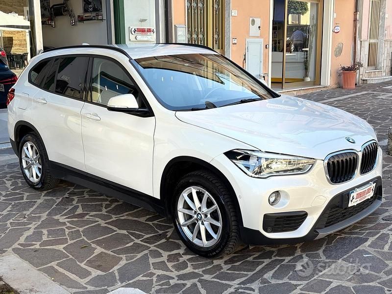 Usata BMW X1 Advantage 150 CV (110 kW) 2019 Bianco SUV