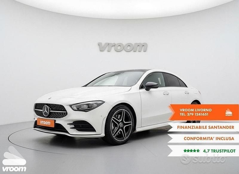 Usata Mercedes CLA180 Premium 116 CV (85 kW) 2023 Bianco Berlina