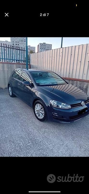 Usata VW Golf VII 110 CV (80 kW) 2016 Grigio Utilitaria