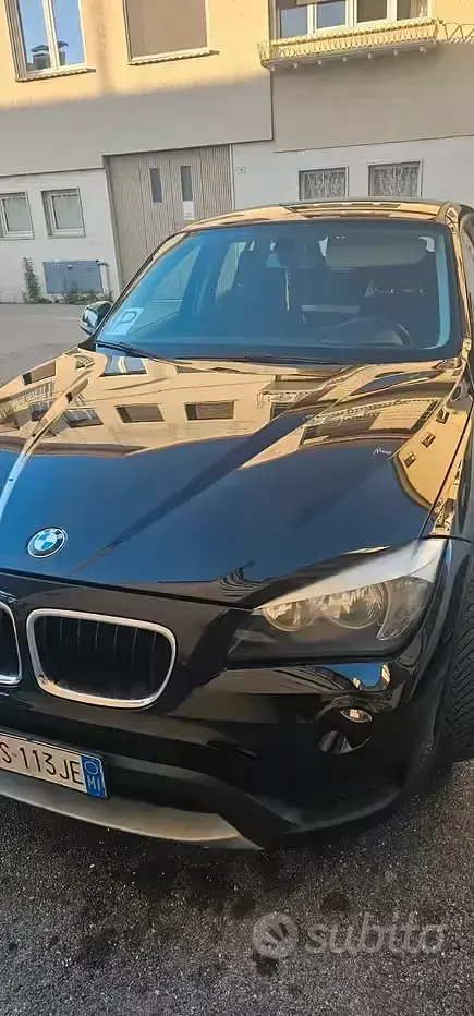 Usata BMW X1 143 CV (105 kW) 2013 Nero SUV