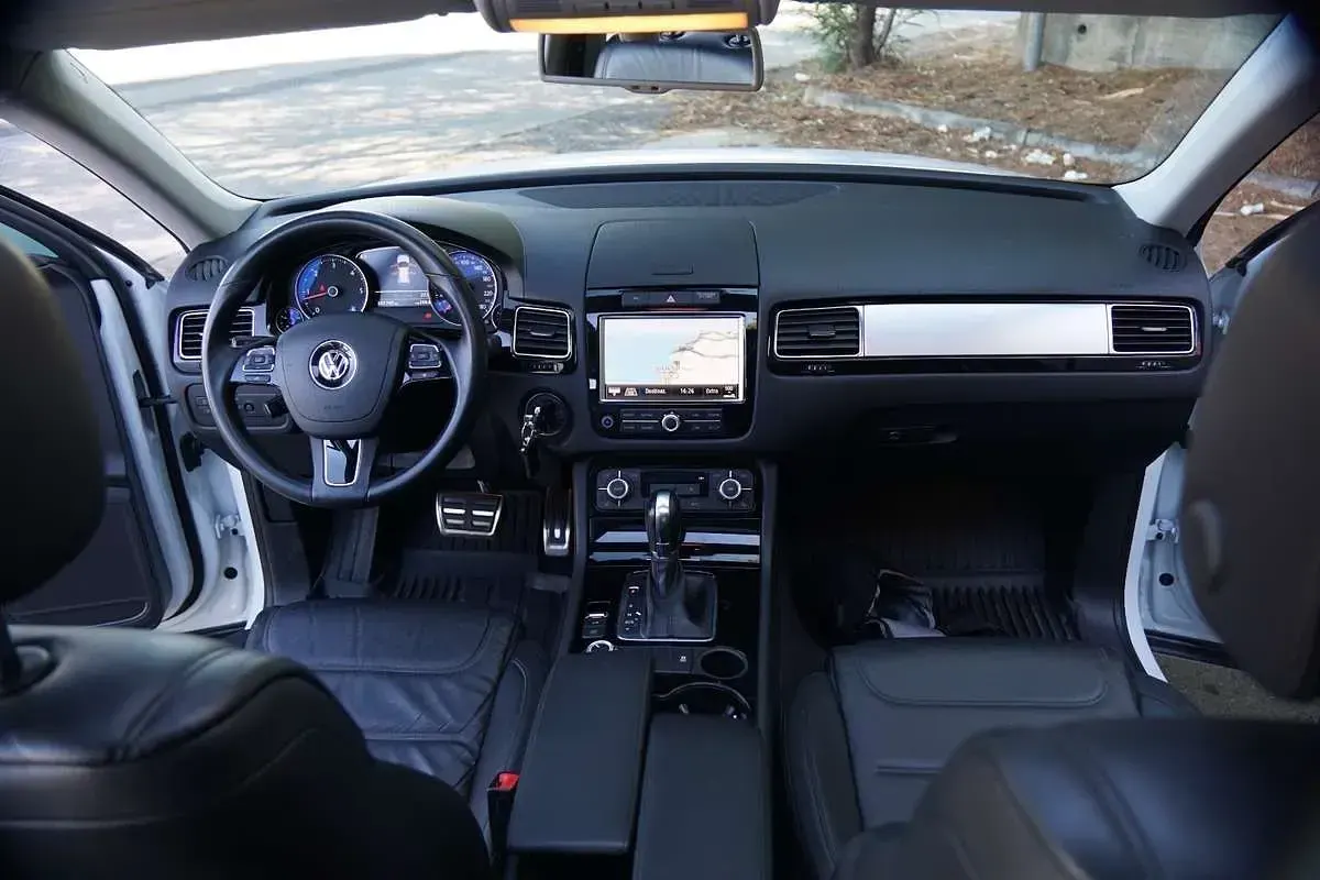 Usata VW Touareg 204 CV (150 kW) 2014 Bianco SUV