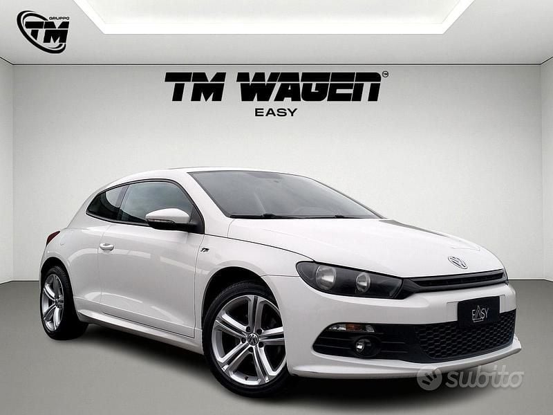 Usata VW Scirocco 140 CV (102 kW) 2013 Bianco Coupé
