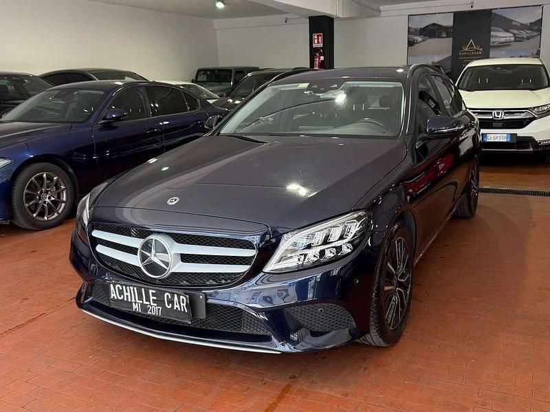 Blu/azzurro Usata 2020 Mercedes C220 Business Station wagon | 21.900 € (Ottimo prezzo) - Immagine 1/4