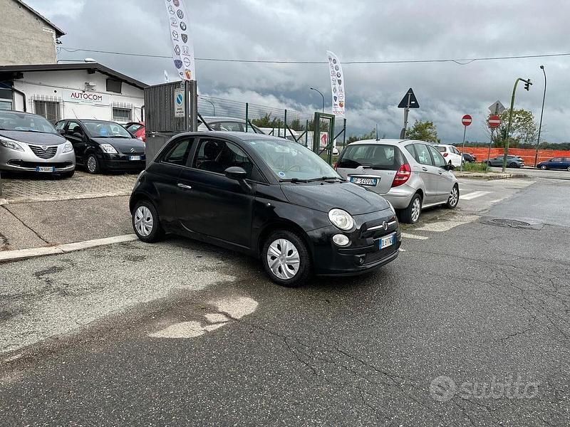 Usata Fiat 500 Lounge 69 CV (50 kW) 2007 Nero Berlina
