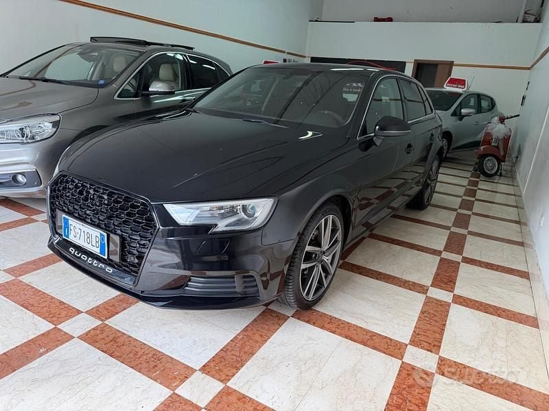 Usata Audi A3 Business 115 CV (84 kW) 2018 Nero Berlina