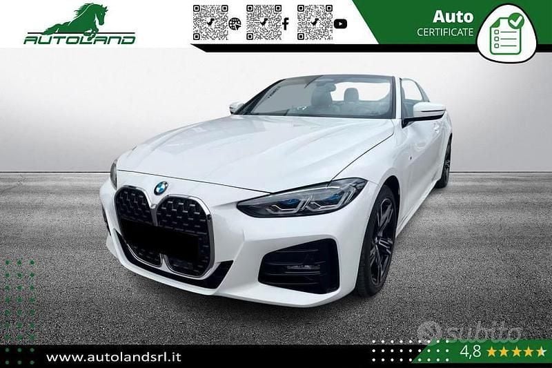 Usata BMW 430 Cabriolet M Sport 245 CV (180 kW) 2023 Bianco Cabrio