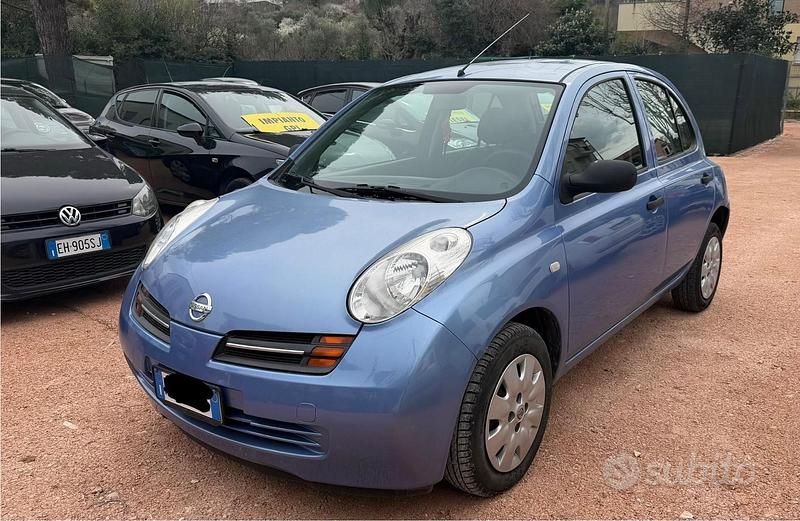Usata Nissan Micra Visia 80 CV (58 kW) 2005 Blu Berlina