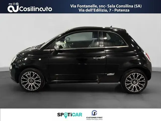 Usata Fiat 500 69 CV (50 kW) 2012 Nero Utilitaria