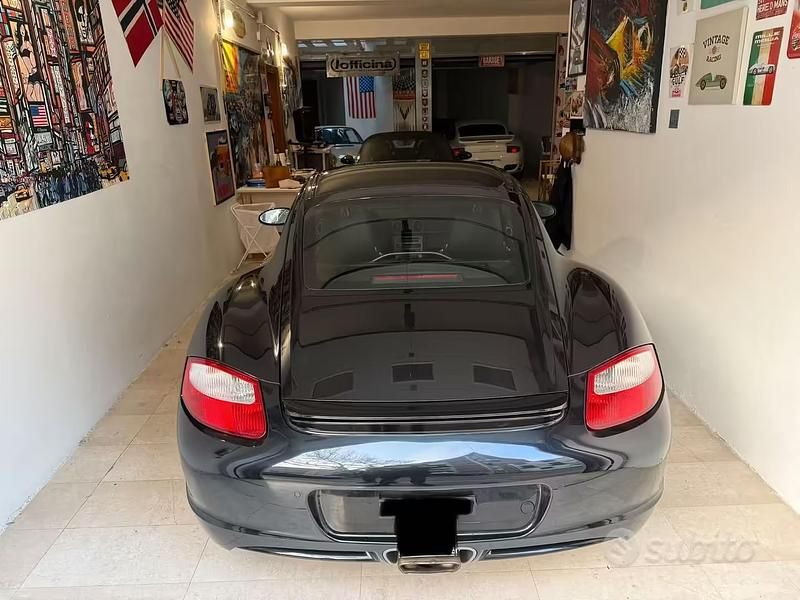 Usata Porsche Cayman 2008 Nero Coupé