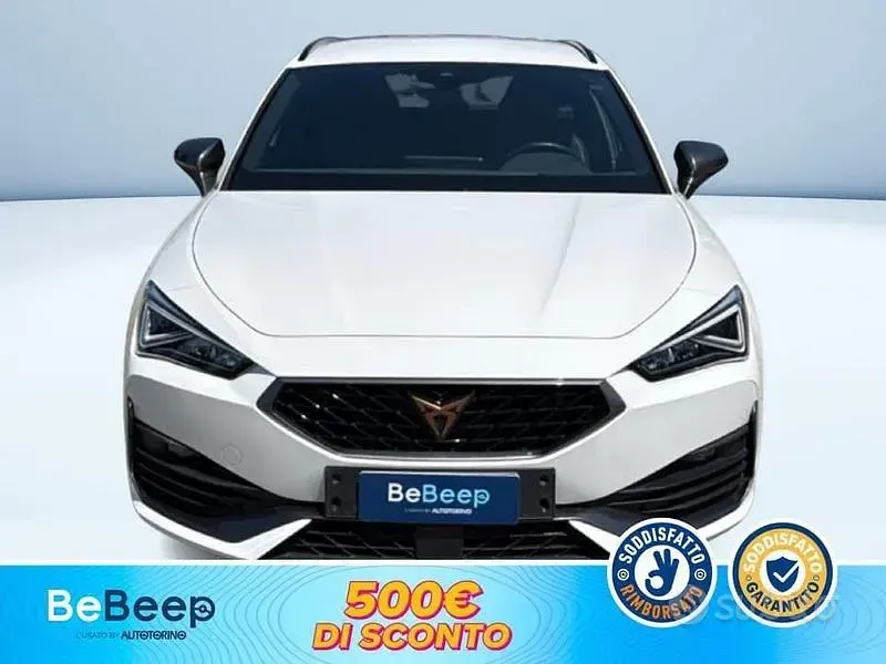 Usata Cupra Leon 150 CV (110 kW) 2024 Bianco pastello Station wagon