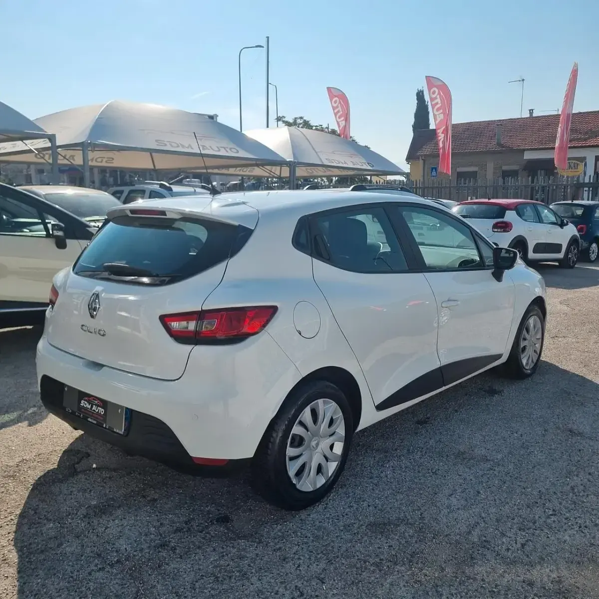 Usata Renault Clio IV 73 CV (53 kW) 2015 Bianco Berlina