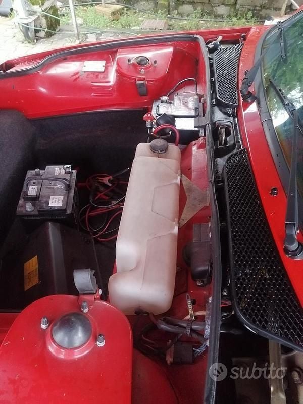 Usata Fiat X 1/9 1988 Rosso Cabrio