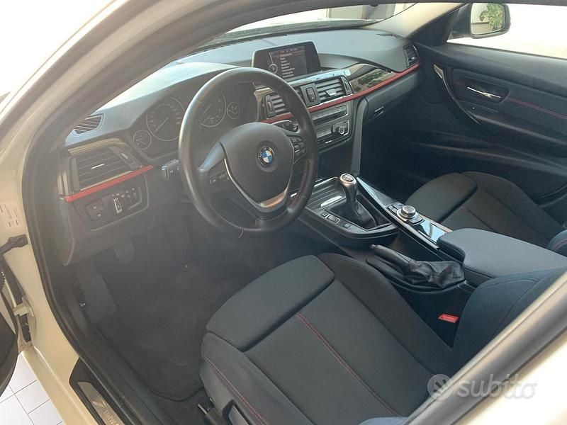 Usata BMW 320 Sport Line 183 CV (134 kW) 2013 Bianco Station wagon