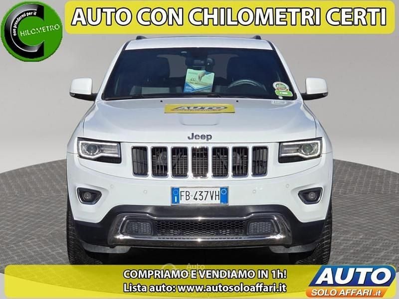 Bianco Usata 2015 Jeep Grand Cherokee Limited SUV | 16.770 € (Super prezzo) - Immagine 1/4