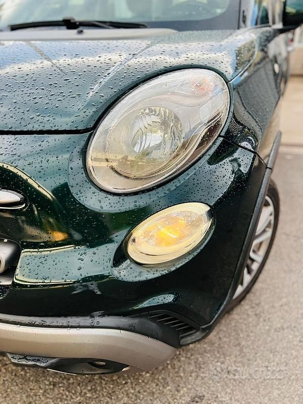 Usata Fiat 500L Cross 95 CV (69 kW) 2018 Verde Monovolume