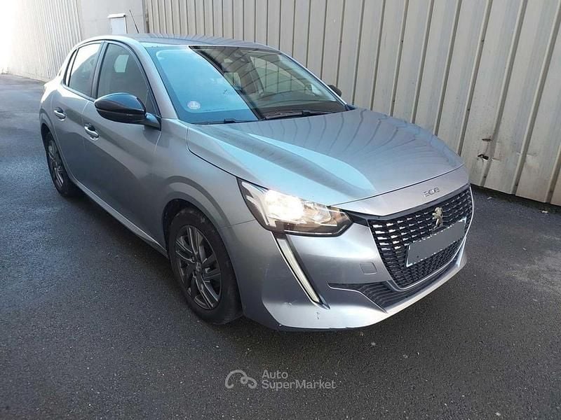 Usata Peugeot 208 Active 75 CV (55 kW) 2022 Grigio scuro Utilitaria